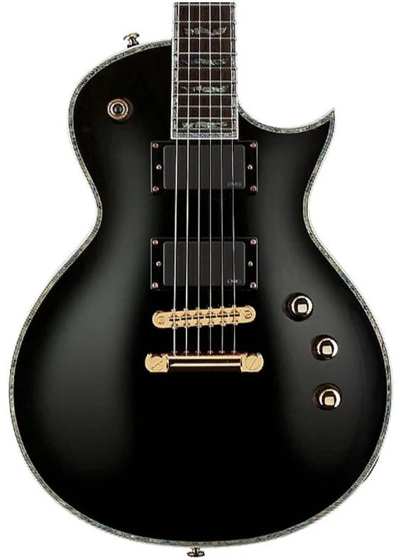 ESP LTD EC1000 BLK GUITARRA ELECTRICA NEGRA.