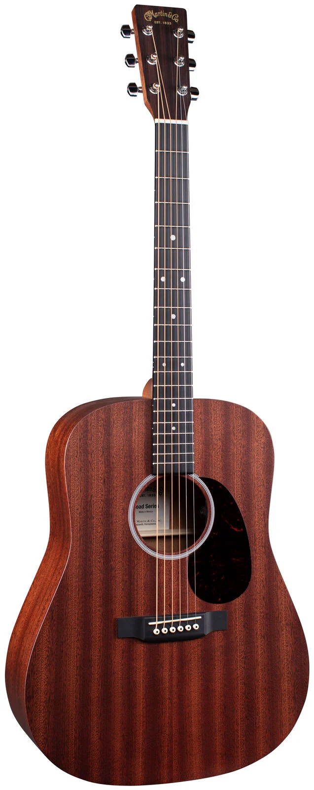 MARTIN D10E SAPELE ROAD SERIES GUITARRA ELECTROACUSTICA DREADNOUGHT.