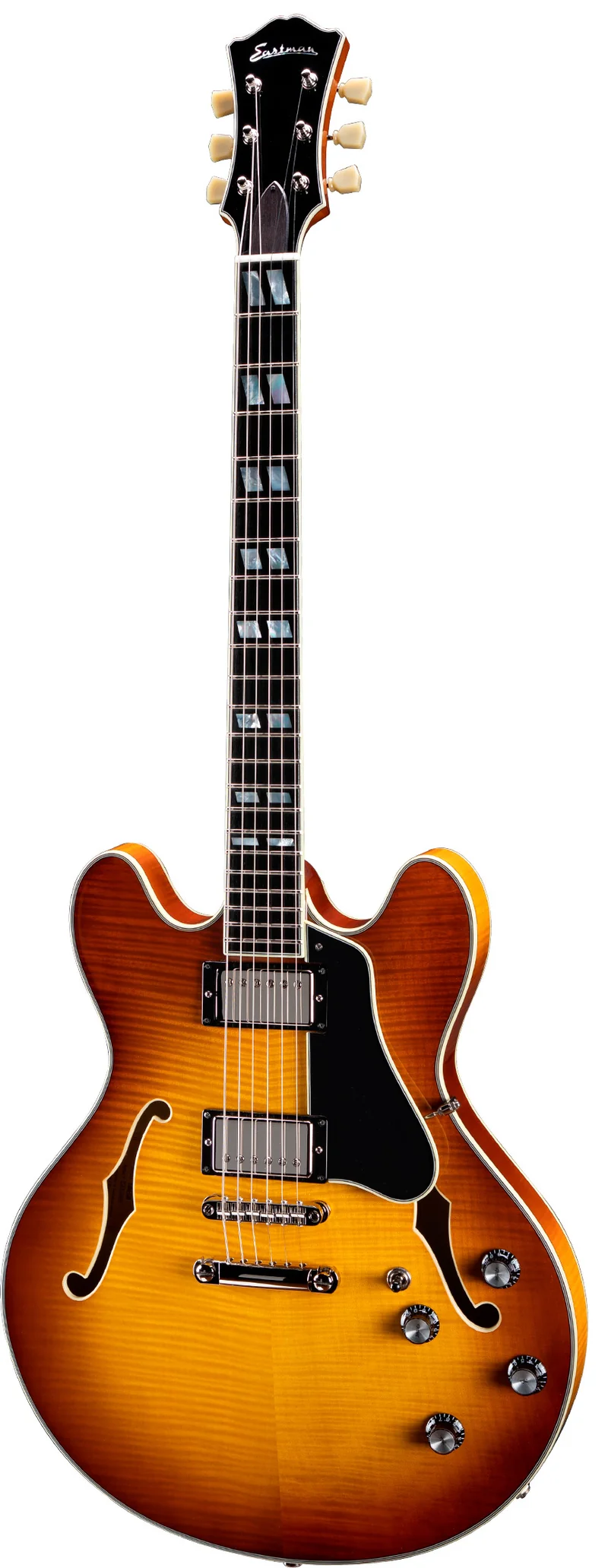 EASTMAN T486 GB ARCHTOP THINLINE GUITARRA ELECTRICA GOLD BURST
