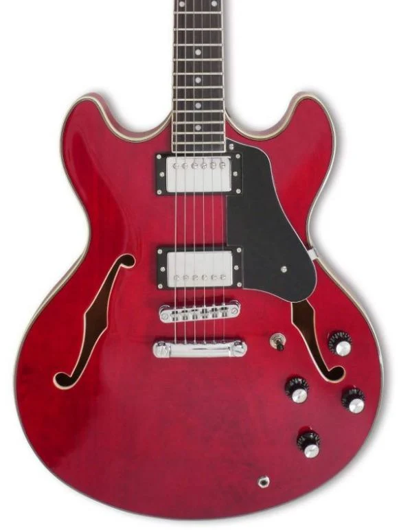SIRE H7 STR LARRY CARLTON GUITARRA ELECTRICA SEE THOUGH RED