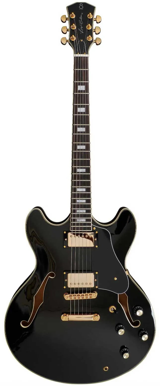 SIRE H7 BLK LARRY CARLTON GUITARRA ELECTRICA NEGRA