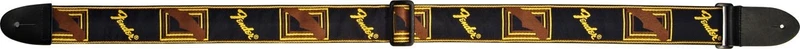 FENDER 0990681000 CORREA 2 MONOGRAM BLACK/YELLOW/BROWN
