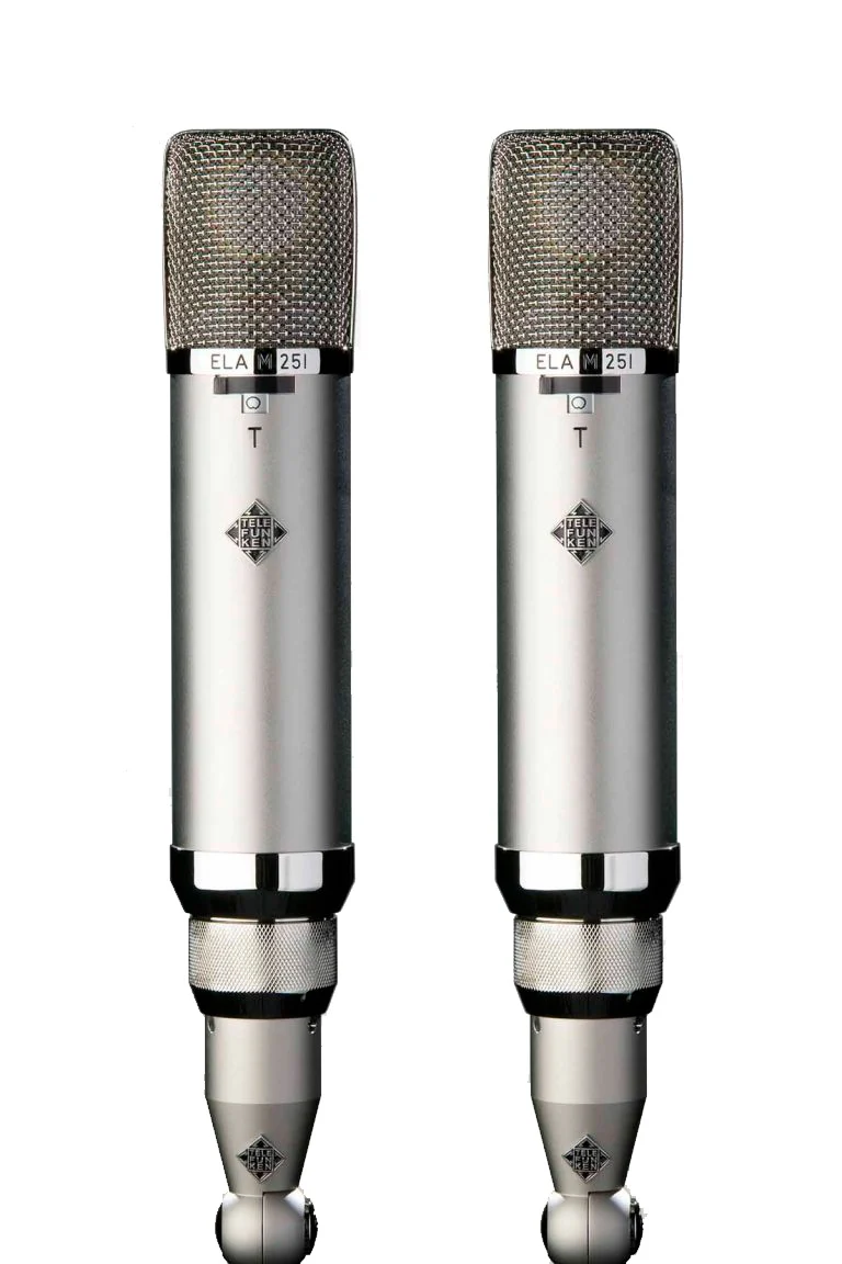 TELEFUNKEN ELA M251T STEREO SET SERIE DIAMOND PAREJA DE MICROFONOS
