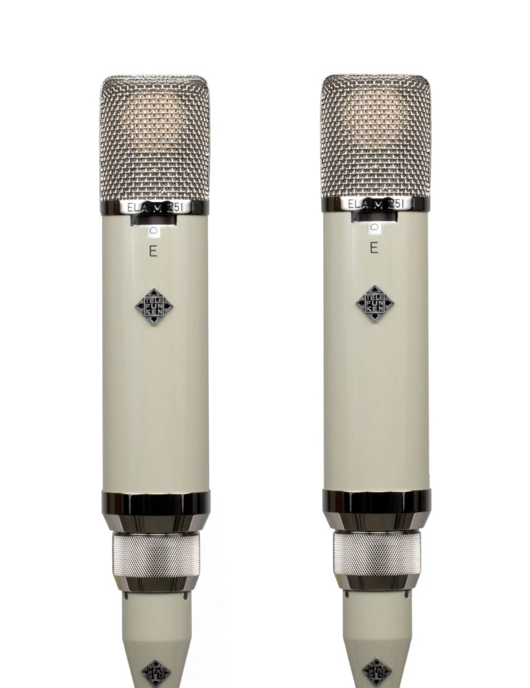 TELEFUNKEN ELA M251E STEREO SET SERIE DIAMOND PAREJA DE MICROFONOS