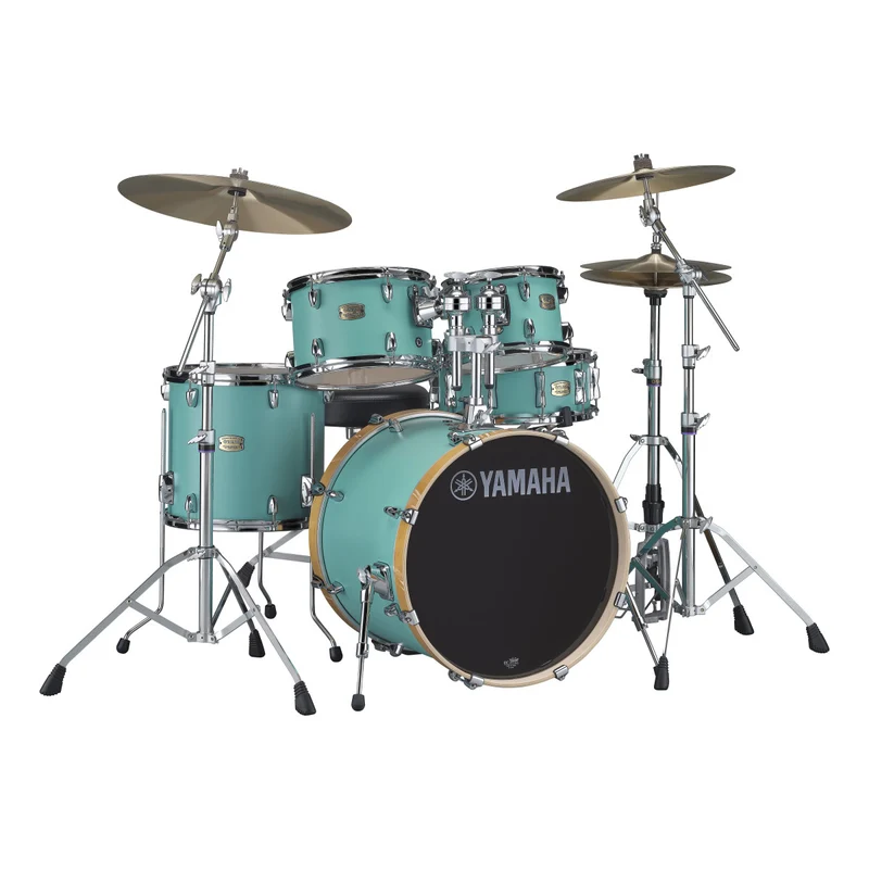 YAMAHA SBP0F5 MSG STAGE CUSTOM BIRCH BATERIA ACUSTICA MATTE SURF GREEN