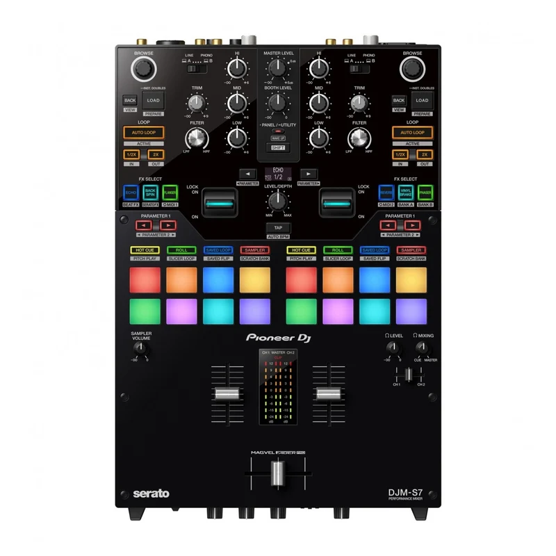 PIONEER DJ DJM S7 TURNTABLI7M MESA DE MEZCLAS 2 CANALES