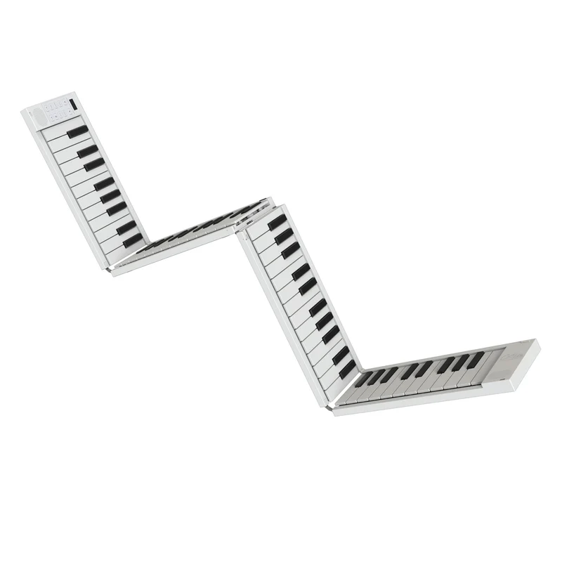 CARRY ON PIANO 88 TOUCH WHITE TECLADO PLEGABLE 88 TECLAS BLANCO