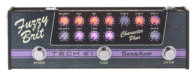 TECH 21 CPS-FB CHARACTER PLUS FUZZY BRIT PREAMPLIFICADOR GUITARRA