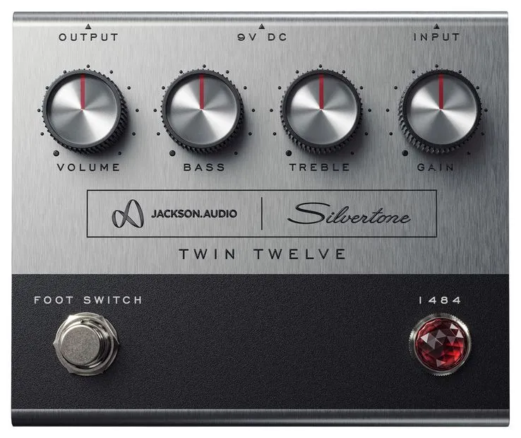 JACKSON AUDIO 1484 TWIN TWELVE SILVERTONE PEDAL PREAMPLIFICADOR