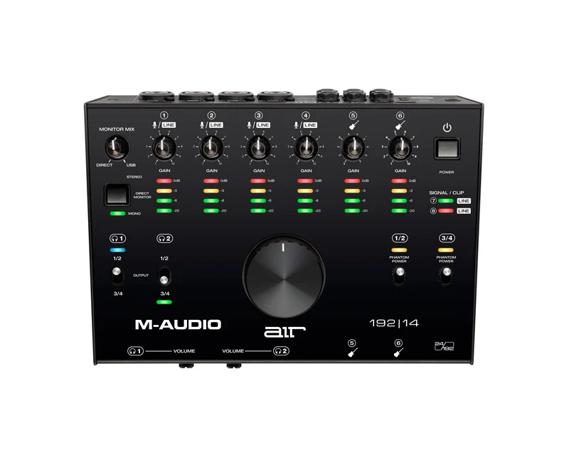 M AUDIO AIR 192 14 INTERFAZ DE AUDIO