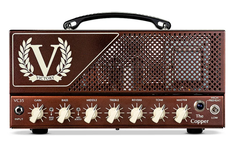 VICTORY AMPS VC35 HEAD THE COPPER AMPLIFICADOR CABEZAL GUITARRA