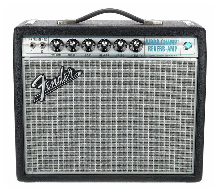 FENDER 68 CUSTOM VIBRO CHAMP AMPLIFICADOR GUITARRA