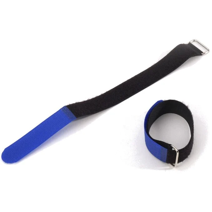ADAM HALL VR1616BLU BRIDA PARA CABLES ANCHO 16MM X LARGO 160MM AZUL