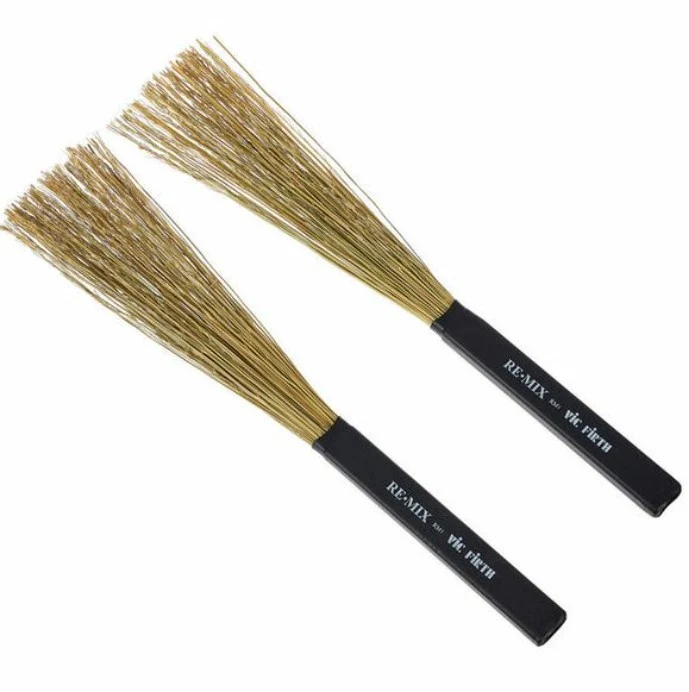 VIC FIRTH RM1 BROOMCORN REMIX ESCOBILLAS