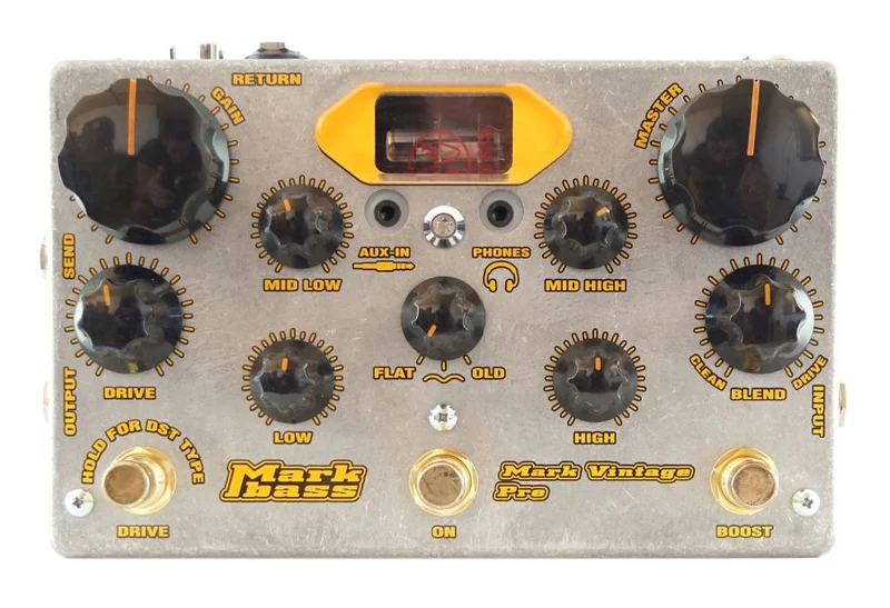 MARKBASS MARK VINTAGE PRE PEDAL PREAMPLIFICADOR PARA BAJO