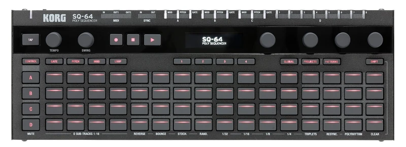 KORG SQ64 SECUENCIADOR POLIFONICO