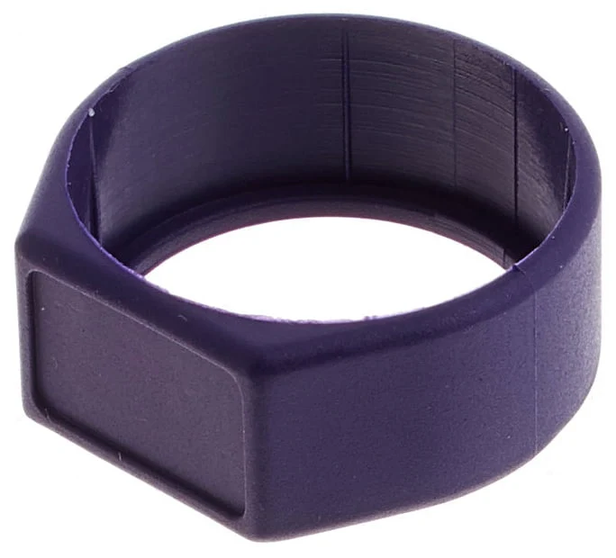 ADAM HALL NXCRVIOLETT ANILLA DE COLOR VIOLETA NEUTRIK PARA XLR FX Y MX. UNIDAD.