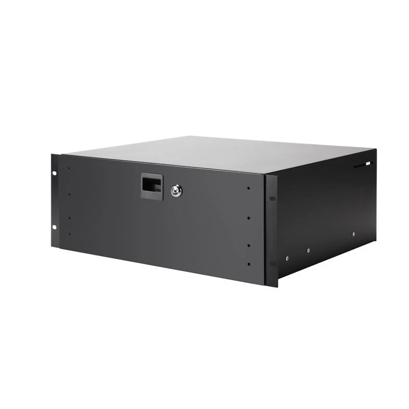 ADAM HALL 87404A CAJON DE RAILES PARA RACK 19 4U CON PESTILLO ALUMINIO