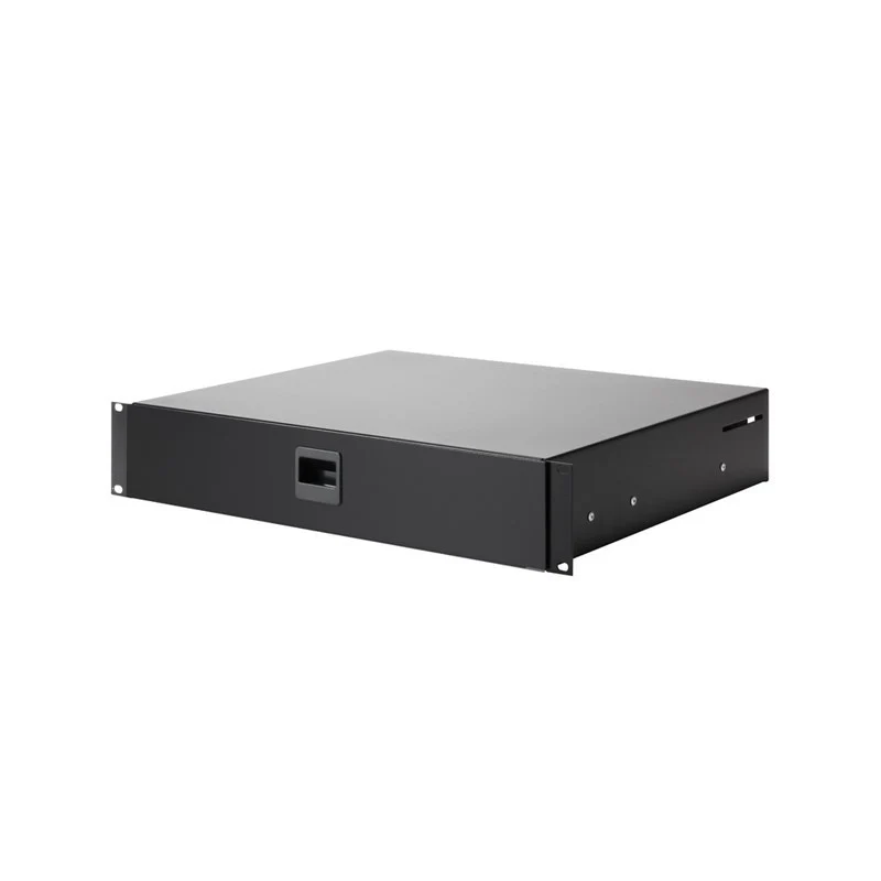 ADAM HALL 87402E CAJON DE RAILES PARA RACK 19 2U CON PESTILLO ACERO ECONOMICO