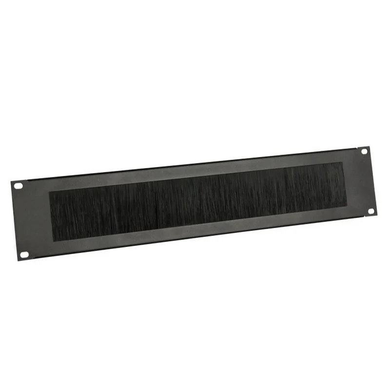 ADAM HALL 87222BRUSH CARATULA FRONTAL 19 CON APERTURA Y CEPILLO PARA PASO DE CABLES 2U