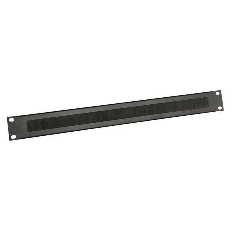 ADAM HALL 87221BRUSH CARATULA FRONTAL 19 CON APERTURA Y CEPILLO PARA PASO DE CABLES 1U