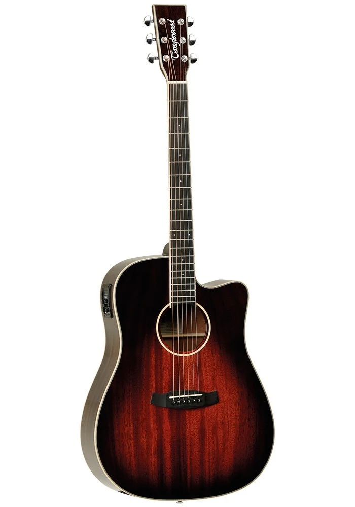 TANGLEWOOD TW5E AVB GUITARRA ELECTROACUSTICA DREADNOUGHT ANTIQUE VINTAGE BURST