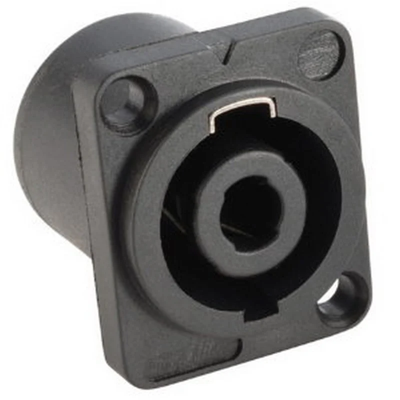 ADAM HALL K4PSM4BLK CONECTOR SPEAKON 4 PINS NEGRO