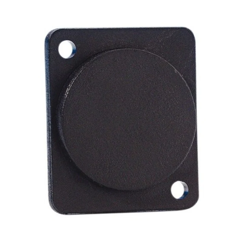 ADAM HALL 7839 PANEL CIEGO PARA XLR UNIVERSAL NEGRO