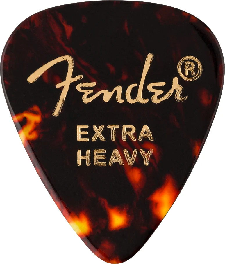 FENDER 1980351200 351 SHAPE PREMIUM PACK 12 PUAS EXTRA HEAVY TORTOISE SHELL