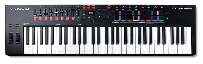 M AUDIO OXYGEN PRO 61 TECLADO CONTROLADOR 61 TECLAS