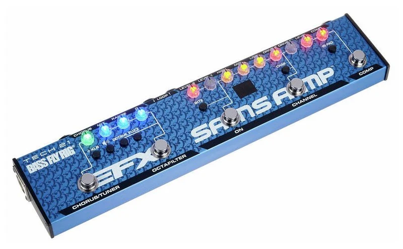 TECH 21 BASS FLY RIG 2 PEDALERA MULTIEFECTOS PARA BAJO