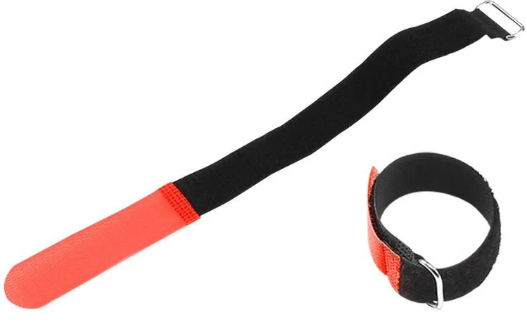 ADAM HALL VR2020RED BRIDA PARA CABLES ANCHO 20MM X LARGO 200MM ROJO