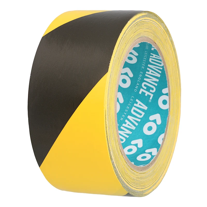 ADAM HALL 5803 CINTA ADHESIVA DE SEGURIDAD 50MMX33M NEGRA Y AMARILLA