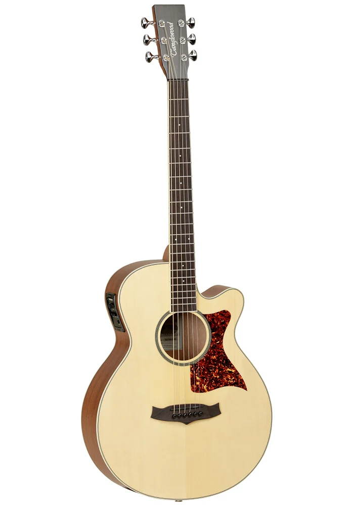 TANGLEWOOD TSP45 GUITARRA ELECTROACUSTICA SUPER FOLK NATURAL