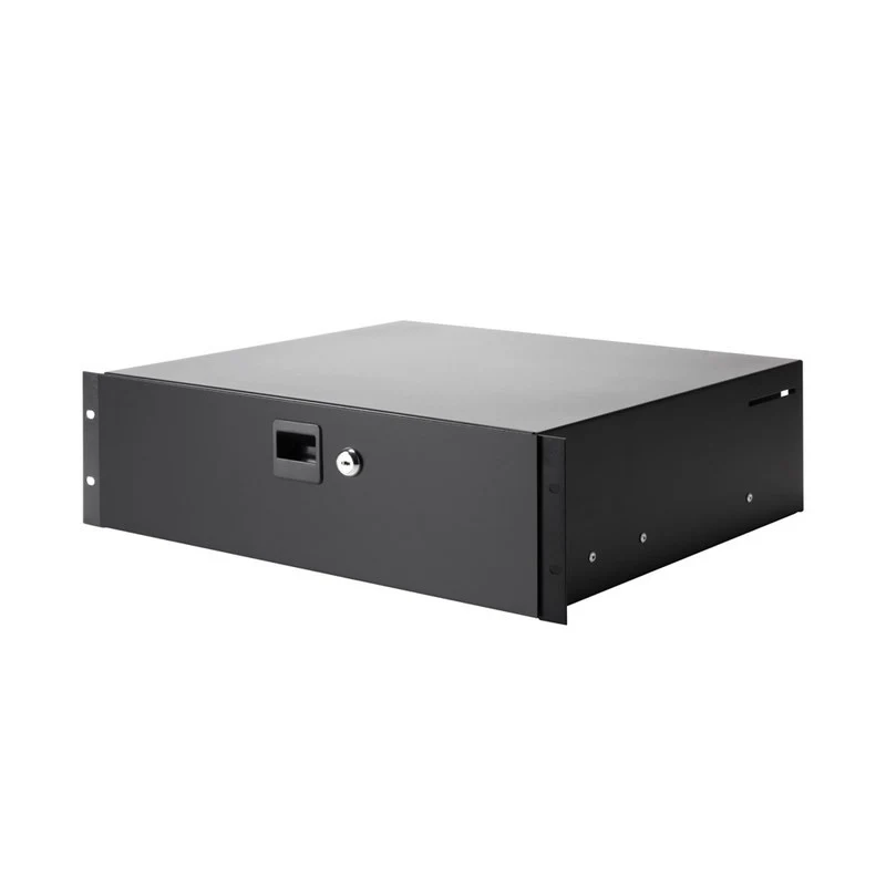 ADAM HALL 87403 CAJON DE RAILES PARA RACK 19 3U CON PESTILLO ACERO