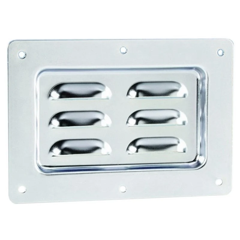 ADAM HALL 8791 PLACA DE VENTILACION RANURAS HORIZONTALES ZINC