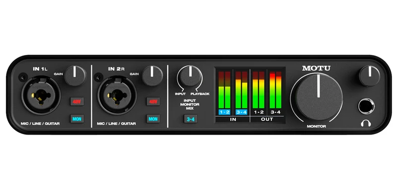 MOTU M4 INTERFAZ DE AUDIO