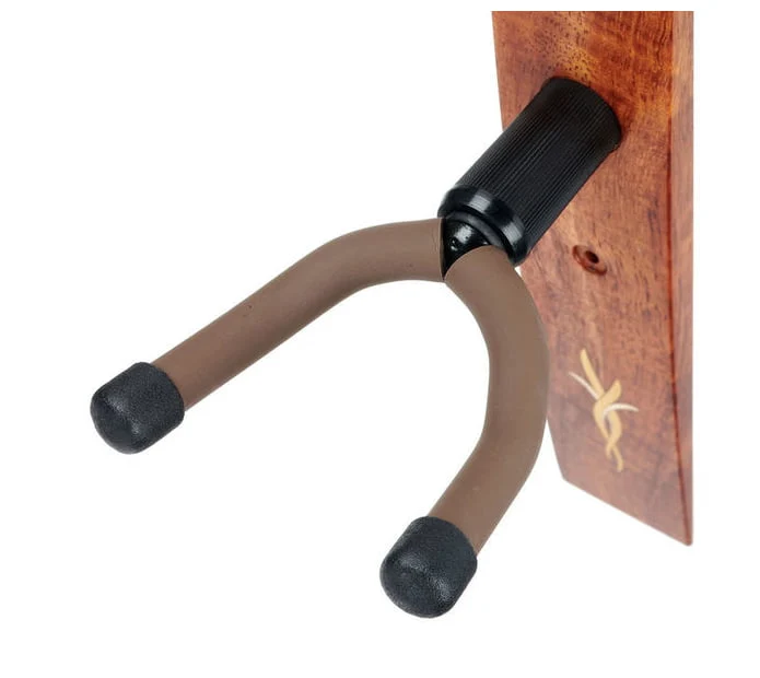 TAYLOR 70205 GUITAR HANGER KOA SOPORTE PARED GUITARRA CON INCRUSTACION BOUQUET