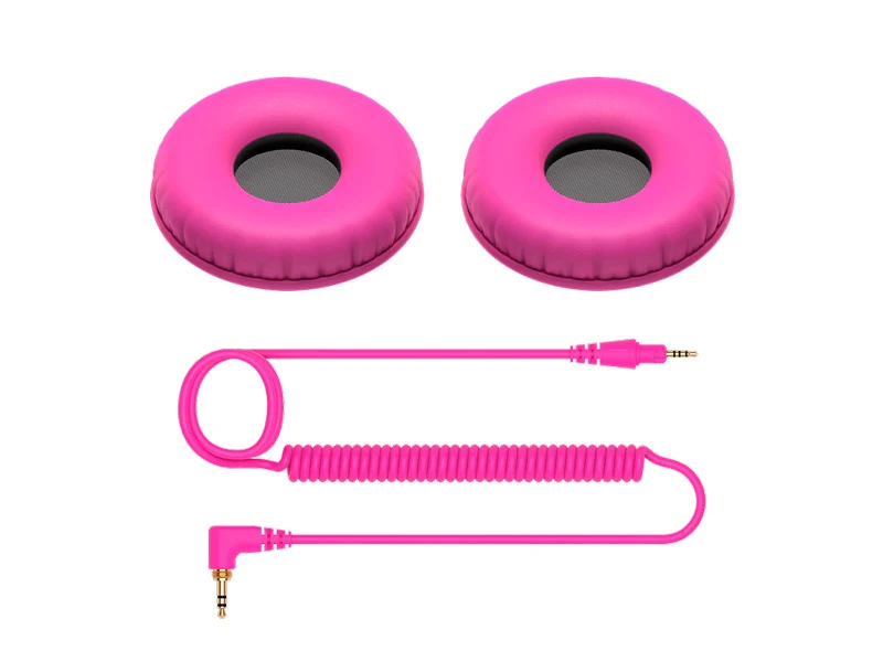 PIONEER DJ HC-CP08-V PACK ALMOHADILLAS Y CABLE PARA HDJ CUE ROSA