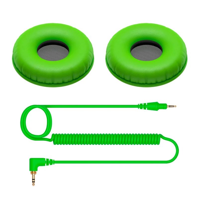 PIONEER DJ HC-CP08-G PACK ALMOHADILLAS Y CABLE PARA HDJ CUE VERDE