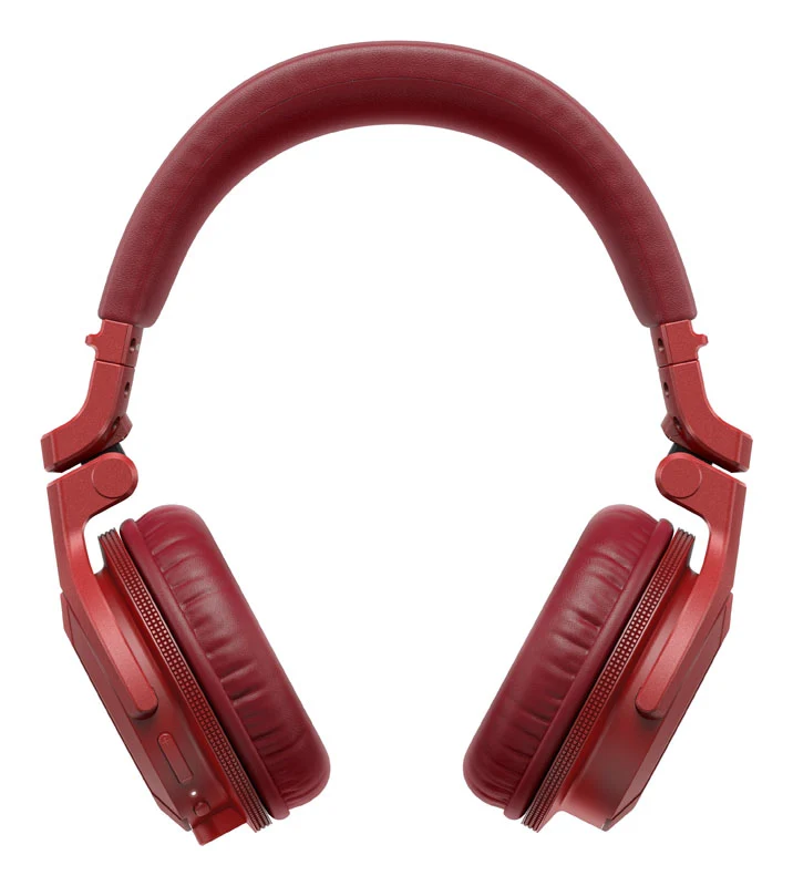 PIONEER DJ HDJ-CUE1BT-R AURICULARES BLUETOOTH PARA DJ ROJO MATE