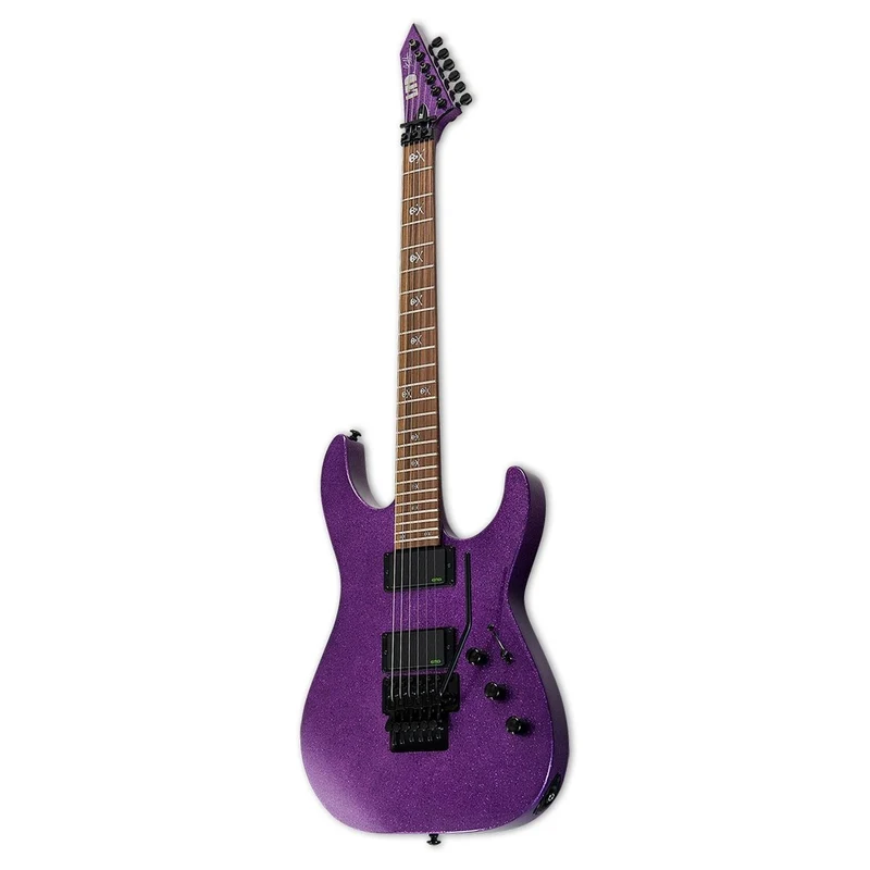 ESP LTD KH602 PSP KIRK HAMMETT GUITARRA ELECTRICA PURPLE SPARKLE CON ESTUCHE