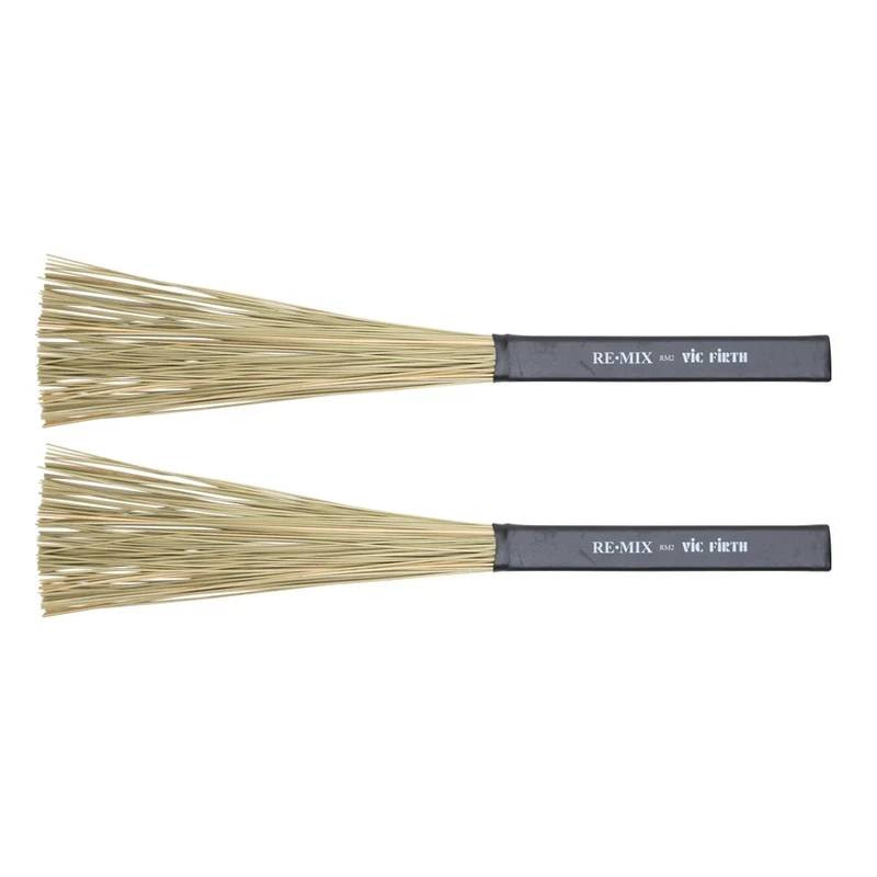 VIC FIRTH RM2 AFRICAN GRASS ESCOBILLAS