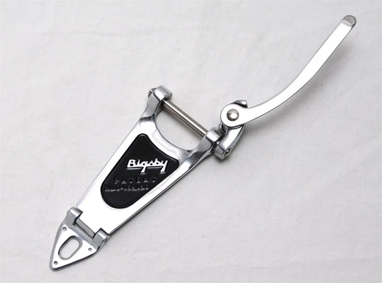 BIGSBY TP3650001 B6 VIBRATO TAILPIECE NICKEL NO BRIDGE FOR THICK ARCH TOP GUITARS