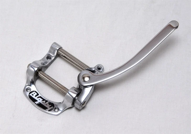 BIGSBY TP3640001 B5 VIBRATO NICKEL HORSESHOE STYLE NO BRIDGE FOR FLAT SOLID BODY GUITARS