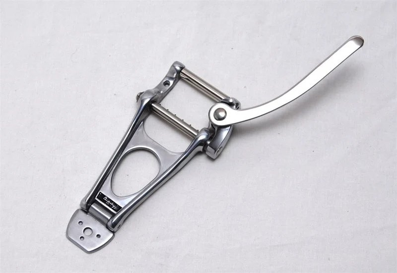 BIGSBY TP3612001 B12 VIBRATO TAILPIECE NICKEL NO BRIDGE FOR SOLID BODY & ARCH TOP GUITARS