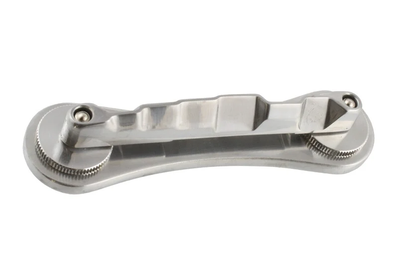 BIGSBY GB0526001 SORKIN (BOWTIE) BRIDGE WITH FLAT BASE NICKEL