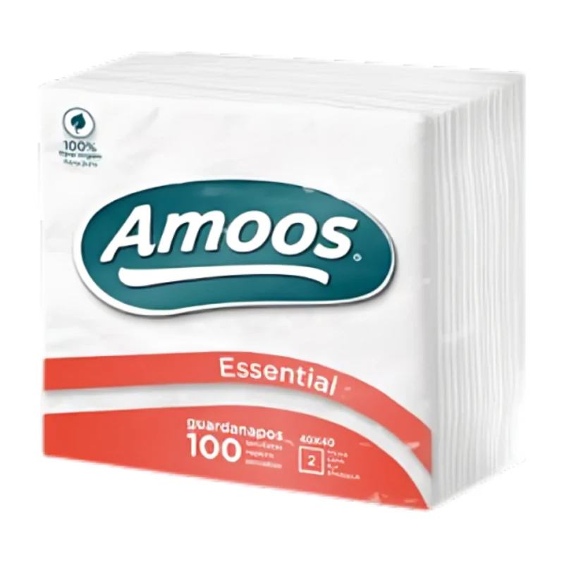 Amoos Servilleta Essential 22 x 22 cm 24 Paquetes, T622059