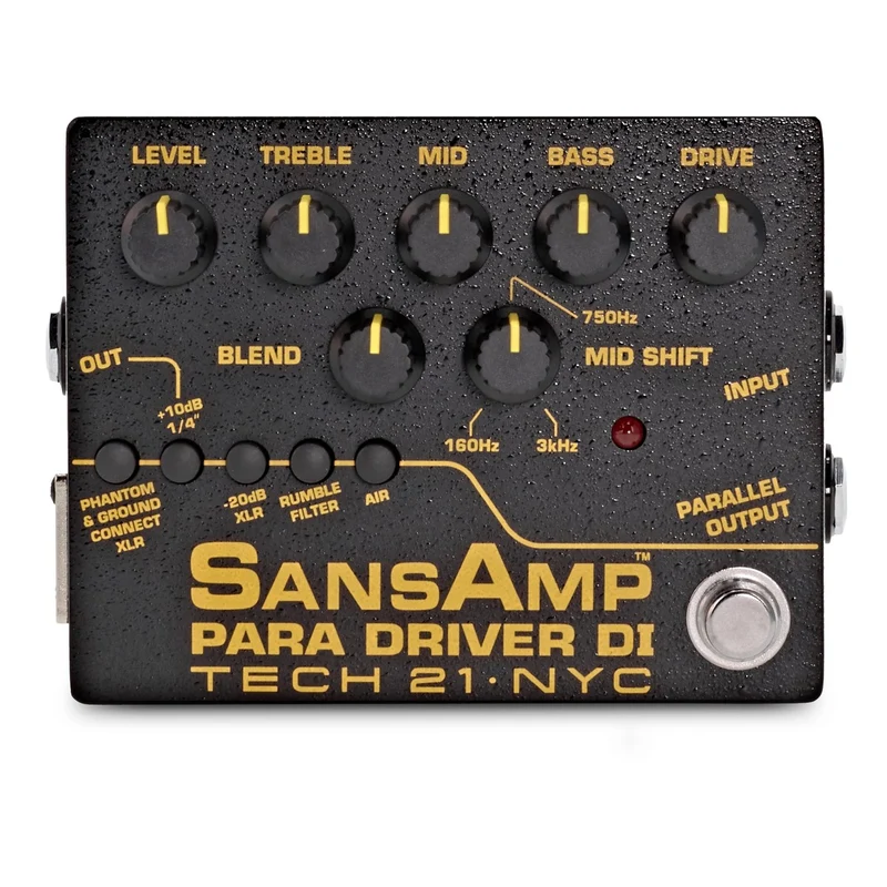 TECH 21 SANSAMP PARA DRIVER DI PEDAL EFECTO