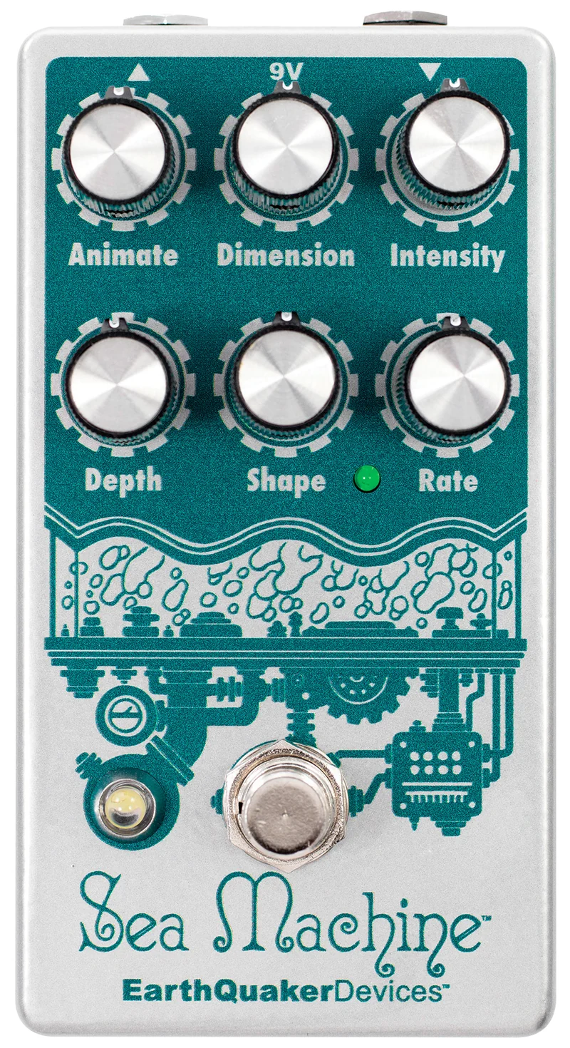 EARTHQUAKER DEVICES SEA MACHINE V3 PEDAL CHORUS